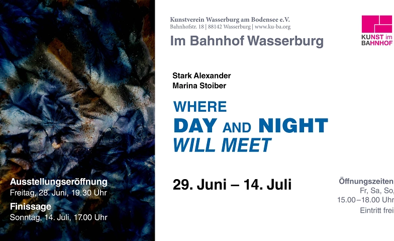 Ausstellung &quot;WHERE DAY AND NIGHT WILL MEET&quot; ${singleEventLocation} Tickets