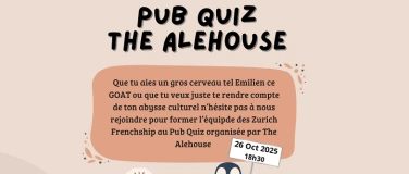Event-Image for 'Pub Quiz à The Alehouse'