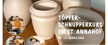 Event-Image for '2-st&uuml;ndiger T&ouml;pfer-Schnupperkurs im Coop City St. Annahof'