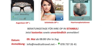 Event-Image for 'Beratungen f&uuml;r Behandlungen in Istanbul'