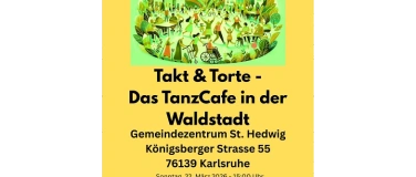 Event-Image for 'Takt & Torte Das TanzCafe in der Waldstadt'