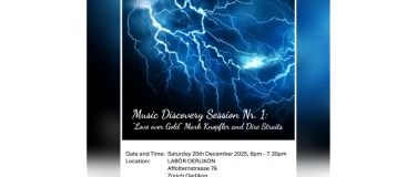 Event-Image for 'Music Discovery Session Nr. I: &ldquo;Love over Gold&rdquo; Mark Knopfle'