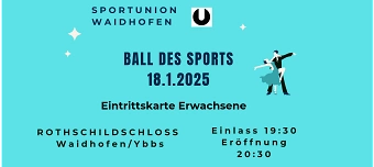 Organisateur de Ball des Sports 18.1.2025