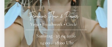 Event-Image for 'Feminine Flow & Power - Yoga • Breathwork • Women&rsquo;s Circle'