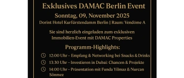 Event-Image for 'EXKLUSIVES DAMAC BERLIN EVENT'