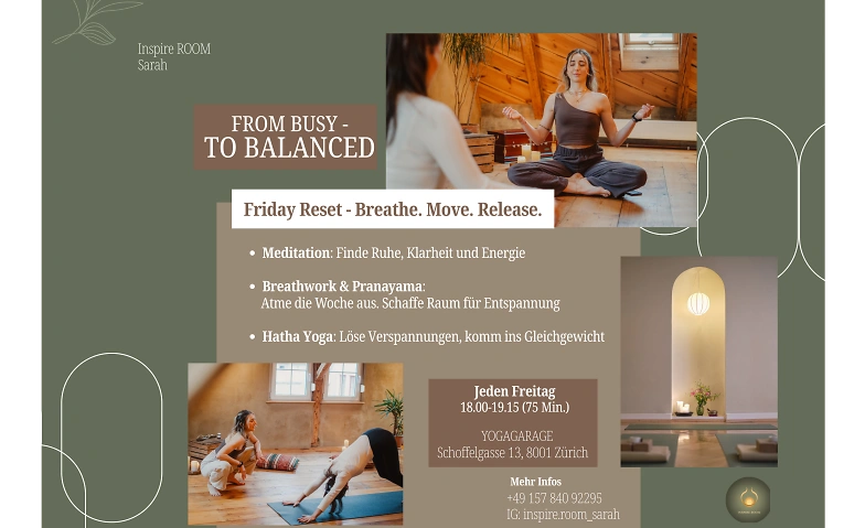Friday Reset &ndash; Breathe. Move. Release.&nbsp; Tickets
