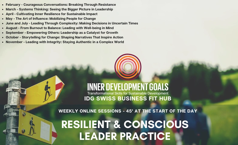 Conscious & Resilient Leadership- Inner Development Goal CoP Tickets