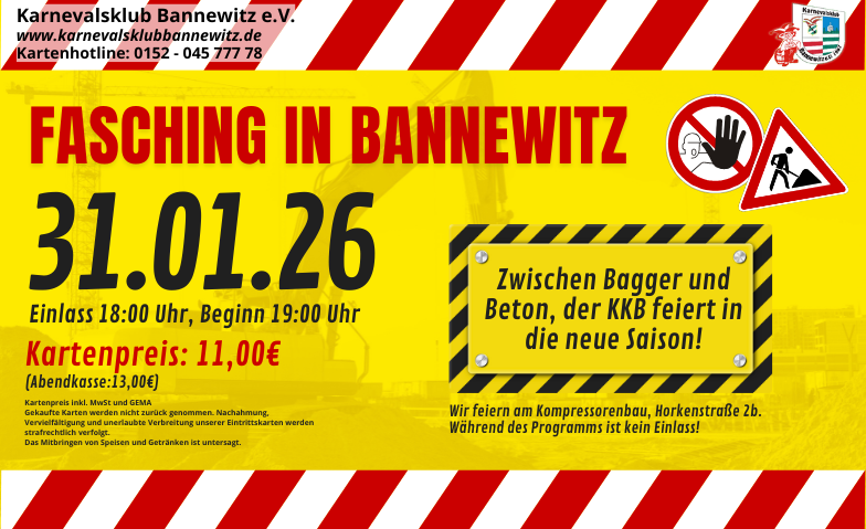 Fasching in Bannewitz Tickets