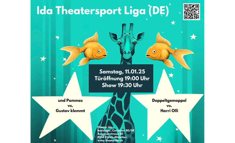 Ida Theatersport Liga -  Samstag, 11. Januar 2025 DE ${singleEventLocation} Tickets