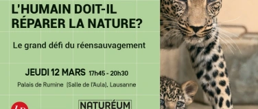 Event-Image for 'Conf&eacute;rence/Table ronde: L'humain doit-il r&eacute;parer la nature ?'