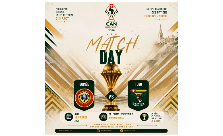 CAN Fribourg : Guin&eacute;e vs Togo Billets