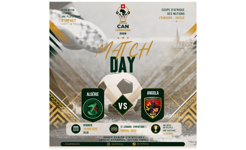CAN Fribourg : Alg&eacute;rie vs Angola Billets