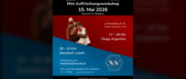 Event-Image for 'Mini Workshops Tango Argentino & Standard Latein'