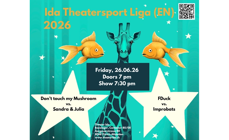 Ida Theatersport Liga 26.06.2026, EN Tickets