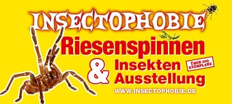 Event organiser of Insectophobie Riesen Spinnen und Insekten Ausstellung