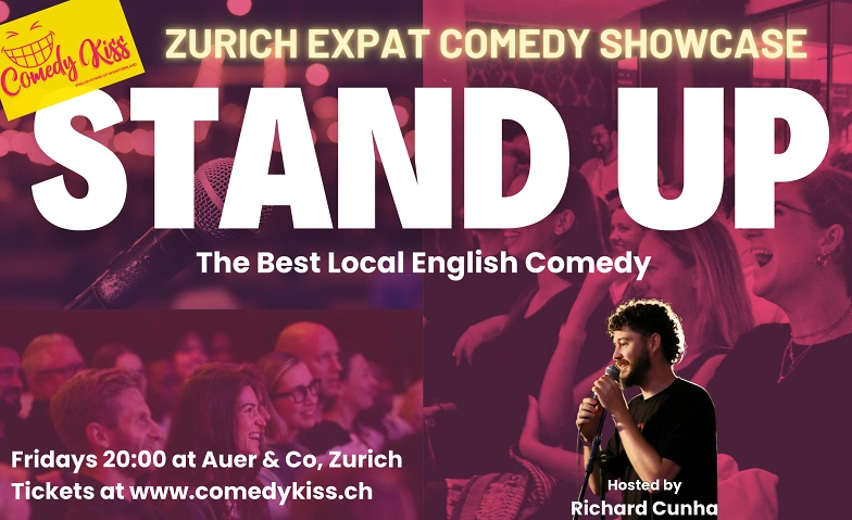 Comedy Kiss Expat Showcase ${singleEventLocation} Tickets