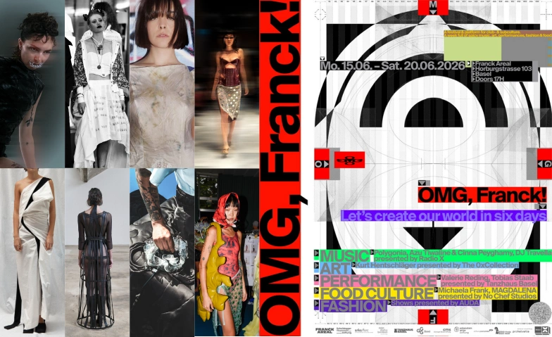 OMG, Franck! Fashion Shows on June 17th, 2026 Franck Areal Tickets