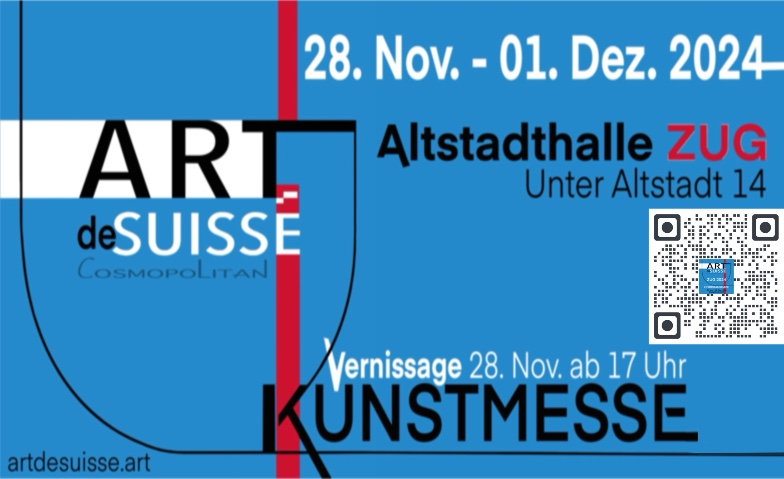 ARTdeSUISSE ZUG  2024 - KUNSTMESSE in der Altstadthalle ${singleEventLocation} Tickets