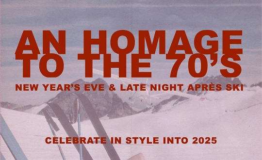 Sponsoring logo of New Year's Eve: an homage to the 70s event