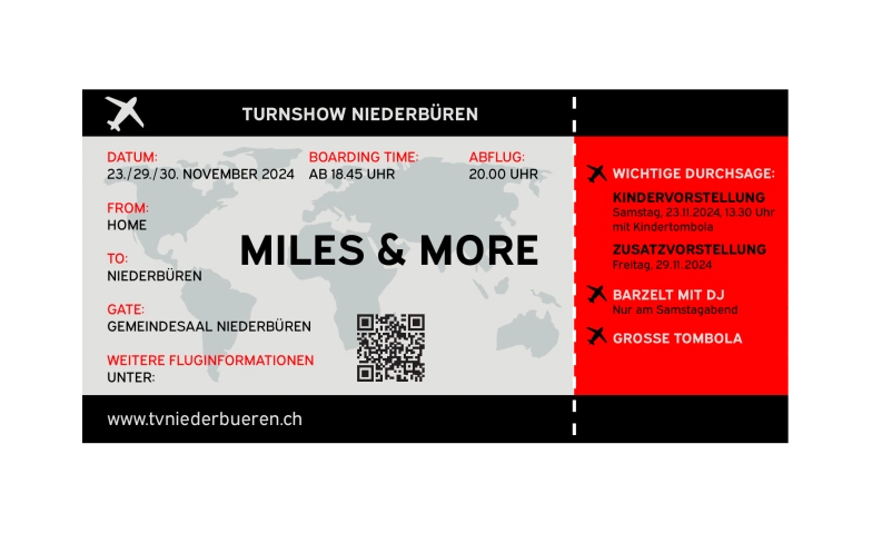 Turnshow Niederb&uuml;ren - Miles &amp; More ${singleEventLocation} Tickets