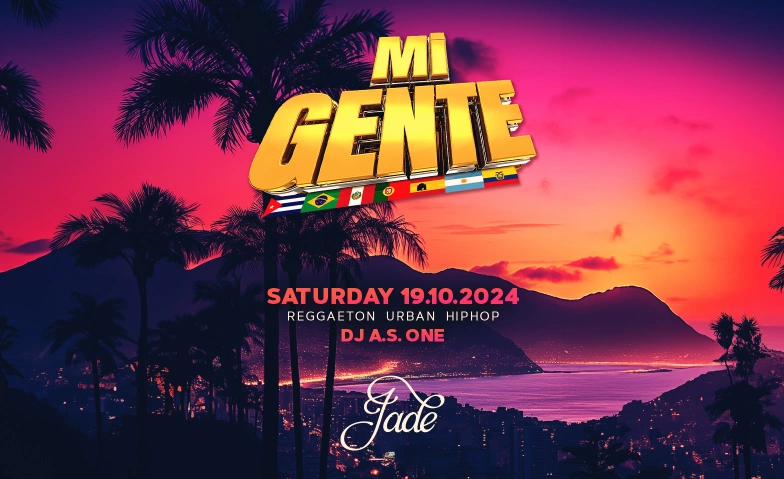 MI GENTE @JADE CLUB ZURICH Jade Club, Pelikanplatz, 8001 Zürich Tickets