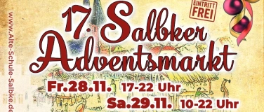 Event-Image for '17. Salbker Adventsmarkt – Familientag und Adventszauber'