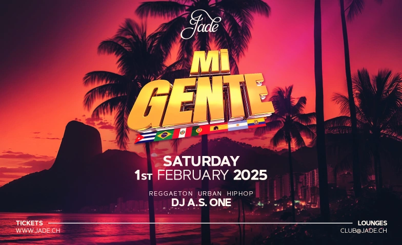 MI GENTE@JADE CLUB Jade Club, Pelikanplatz, 8001 Zürich Tickets