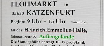 Event organiser of Flohmarkt für jeden