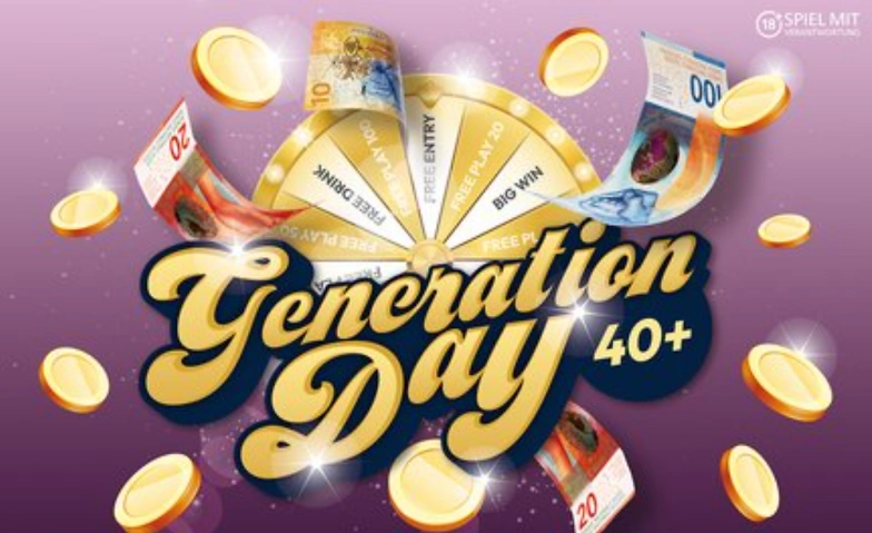 Generation Day 40+ &amp; Jackpot Tickets