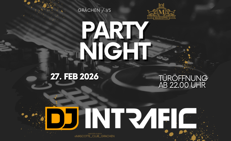 Party Night mit DJ Intrafic Tickets