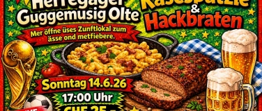 Event-Image for 'Kulinarik-WM: Hackbraten, K&auml;sesp&auml;tzle Public Viewing GER-CUW'