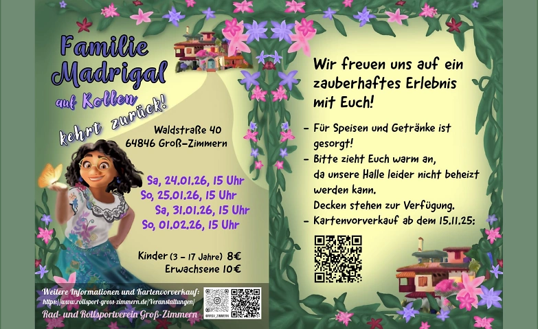 Familie Madrigal auf Rollen Tickets