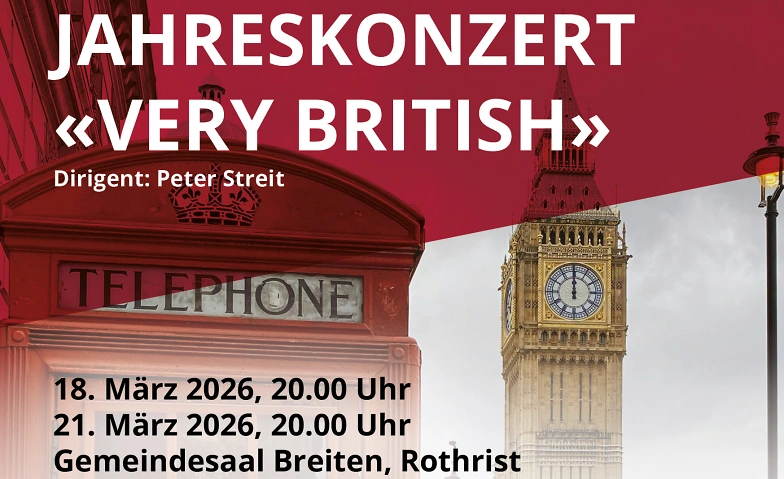 Jahreskonzert 2026 Musikverein Rothrist Tickets