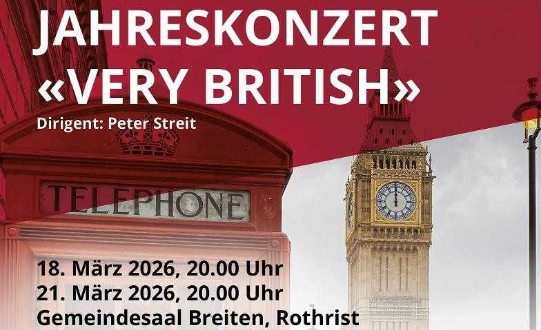 Jahreskonzert 2026 Musikverein Rothrist Tickets