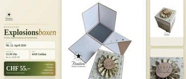 Event-Image for 'Explosionsbox Workshop &ndash; Kreative Geschenkbox selber gestalt'