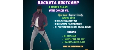 Event-Image for 'BACHATA BOOTCAMP Beginner  Friendly Open level'