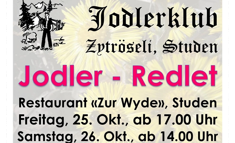 Volkst&uuml;mlicher Redlet mit Ch&uuml;rbisch&uuml;ngle ${singleEventLocation} Tickets