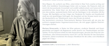 Event-Image for 'Marlene Streeruwitz: Auflösungen'