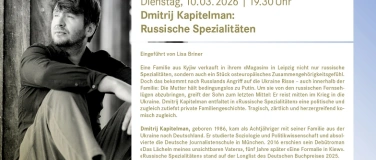 Event-Image for 'Dmitrij Kapitelman: Russische Spezialit&auml;ten'