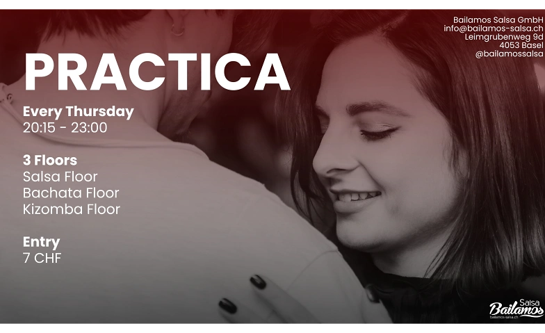 Thursday Practica - Salsa Bachata Kizomba Billets