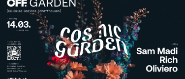 Event-Image for 'Cosmic Garden - Saturday, 14 March 2026'