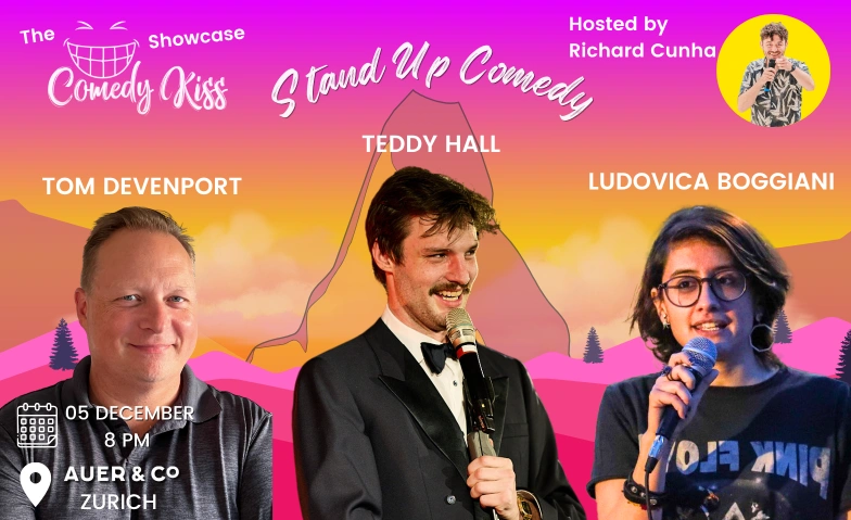 Comedy Kiss Showcase Auer & Co., Sihlquai 131, 8005 Zürich Tickets