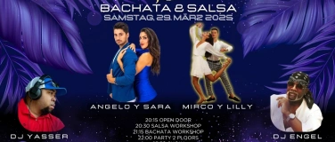 Event-Image for 'BACHATA & SALSA EVENT - ANGELO & SARA - 2 WORKSHOPS'