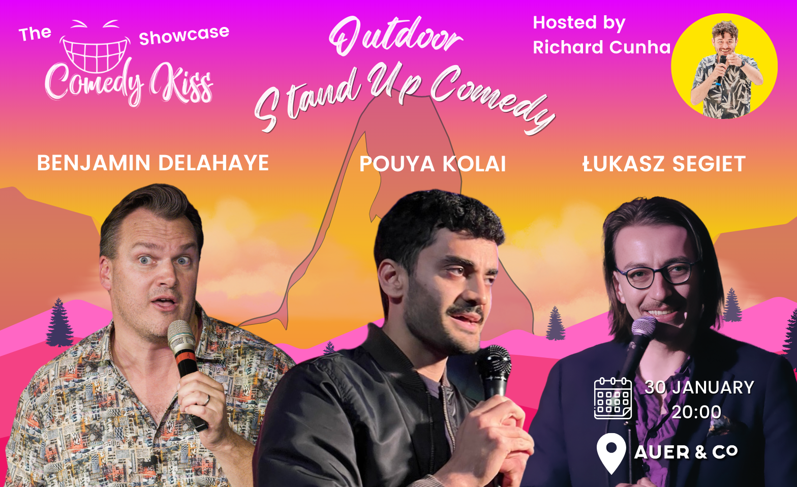 Comedy Kiss Showcase Billets