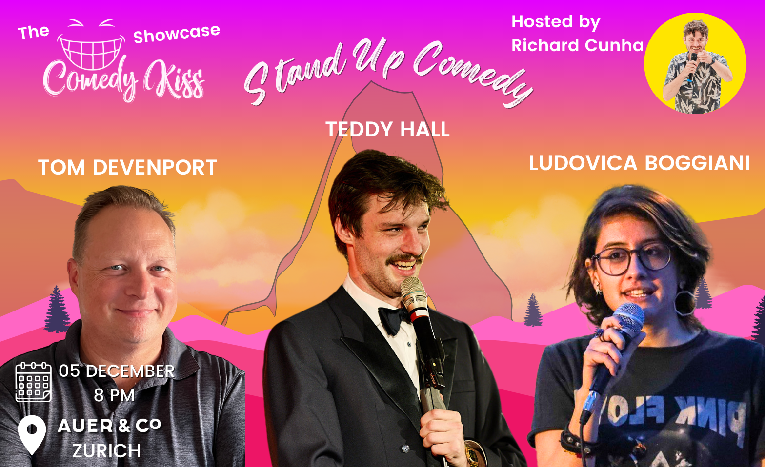 Comedy Kiss Showcase Billets