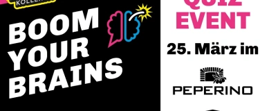 Event-Image for 'BOOM YOUR BRAINS  Das Quiz-Event @ Peperino'