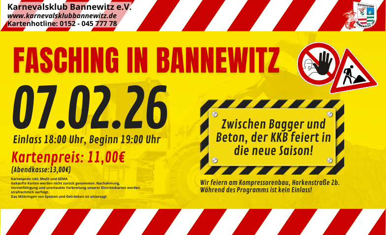 Fasching in Bannewitz Tickets