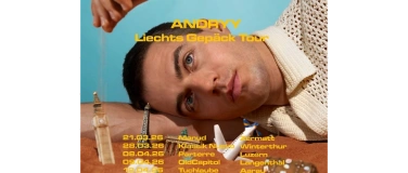 Event-Image for 'Konzert im Parterre: Andryy - Liechts Gep&auml;ck Tour'