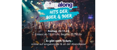 Event-Image for 'Singalong - HITS DER 80ER & 90ER'