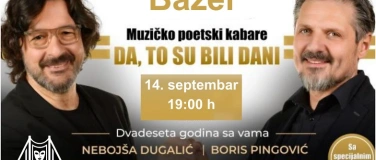 Event-Image for 'Muzičko poetski kabare "DA, TO SU BILI DANI"'